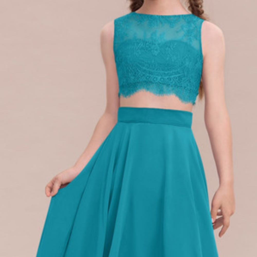 2 piece (top & skirt)